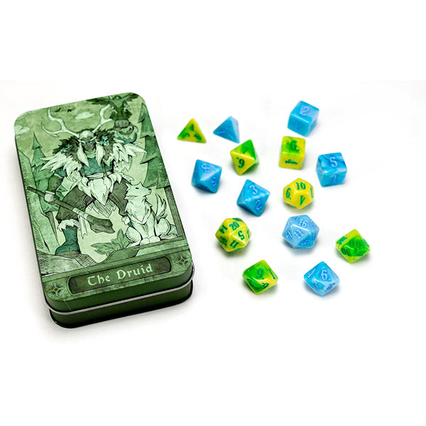 Class Dice Tin: Druid | Gate City Games LLC