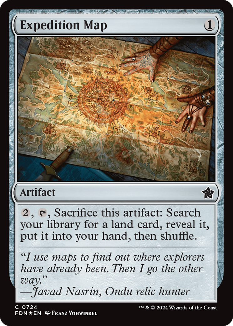 Expedition Map [Foundations] | Gate City Games LLC