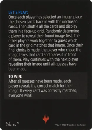 Cyber Simulacrum (Magic Minigame) [Kamigawa: Neon Dynasty Minigame] | Gate City Games LLC