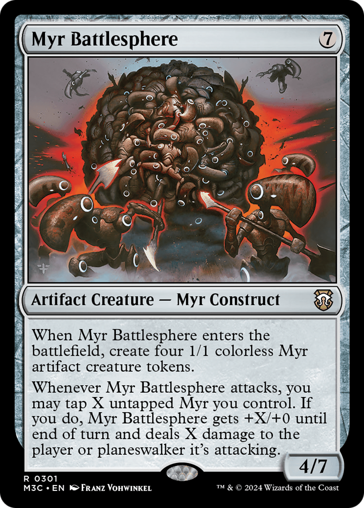 Myr Battlesphere [Modern Horizons 3 Commander] | Gate City Games LLC