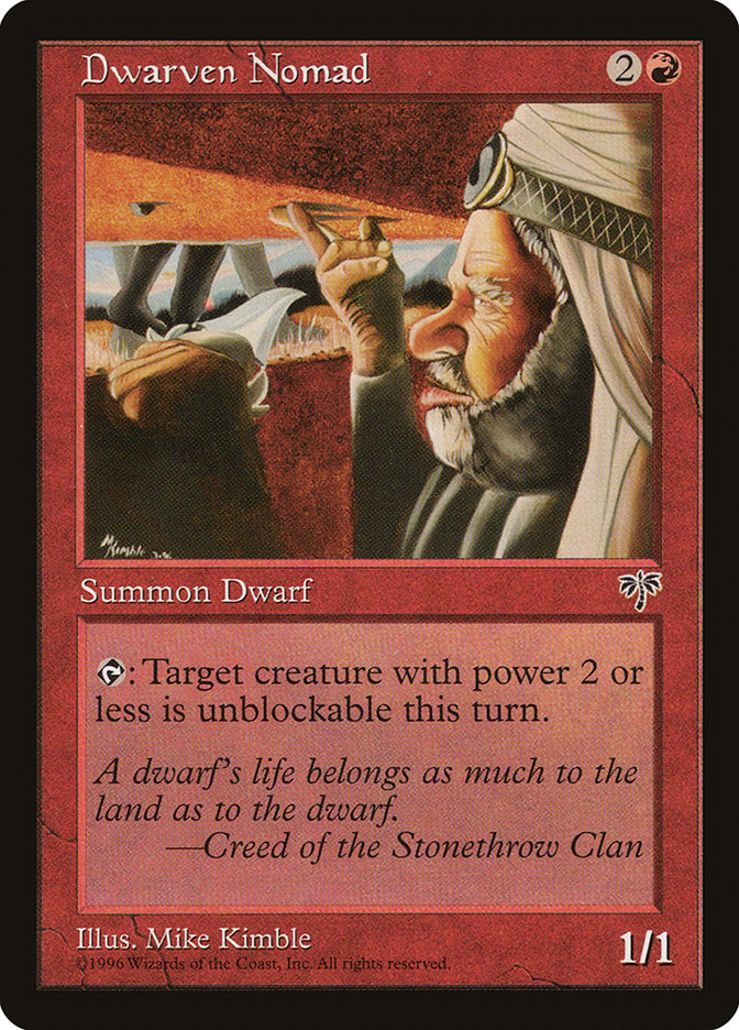 Dwarven Nomad [Mirage] | Gate City Games LLC