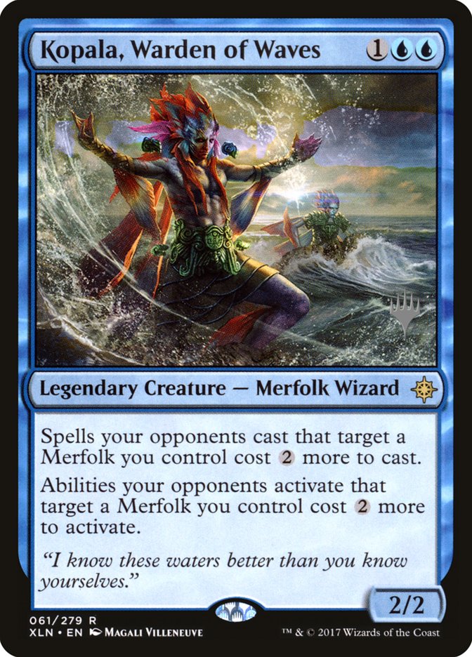 Kopala, Warden of Waves (Promo Pack) [Ixalan Promos] | Gate City Games LLC