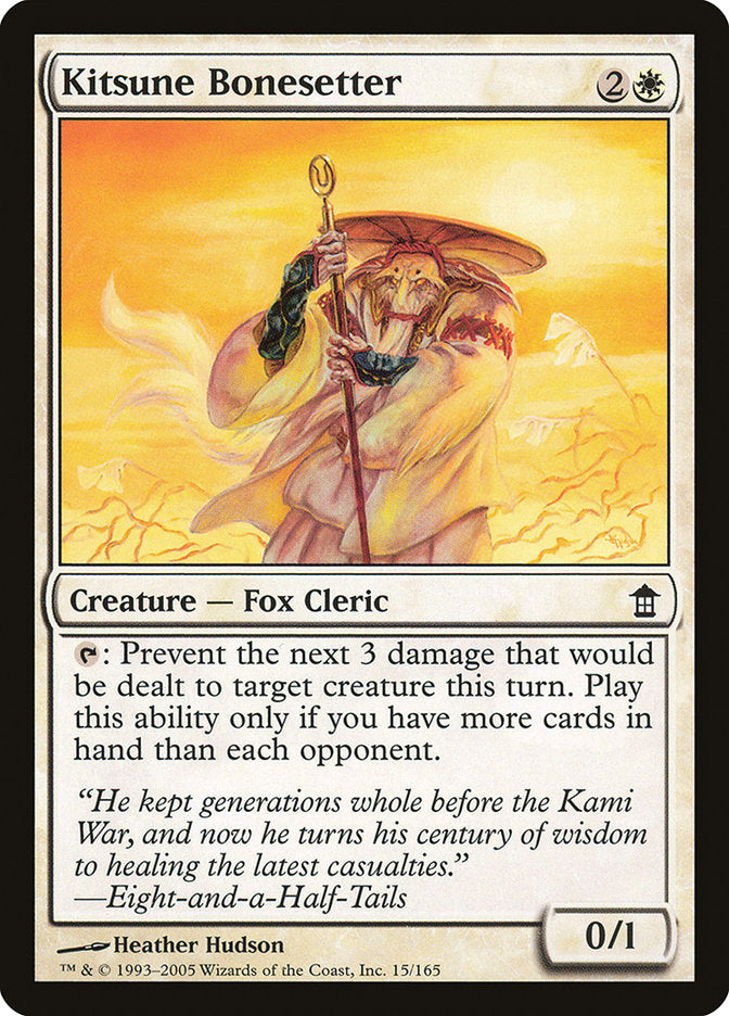 Kitsune Bonesetter [Saviors of Kamigawa] | Gate City Games LLC