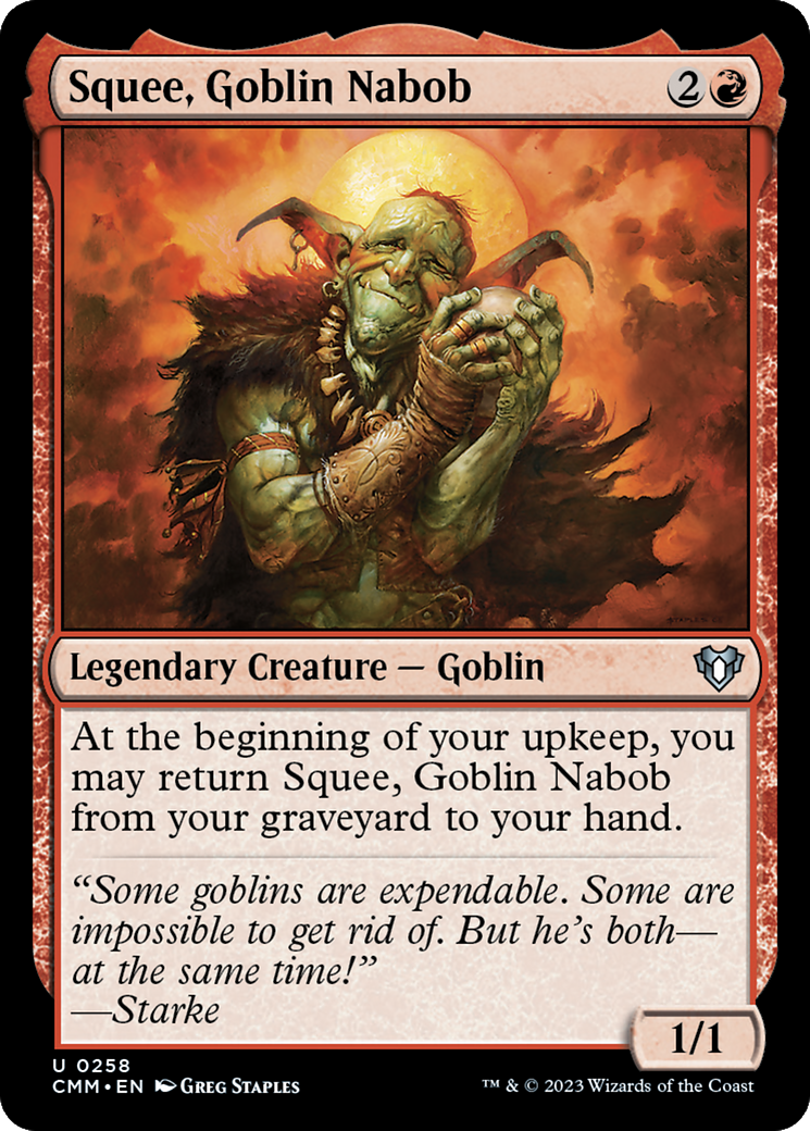 Squee, Goblin Nabob [Commander Masters] | Gate City Games LLC