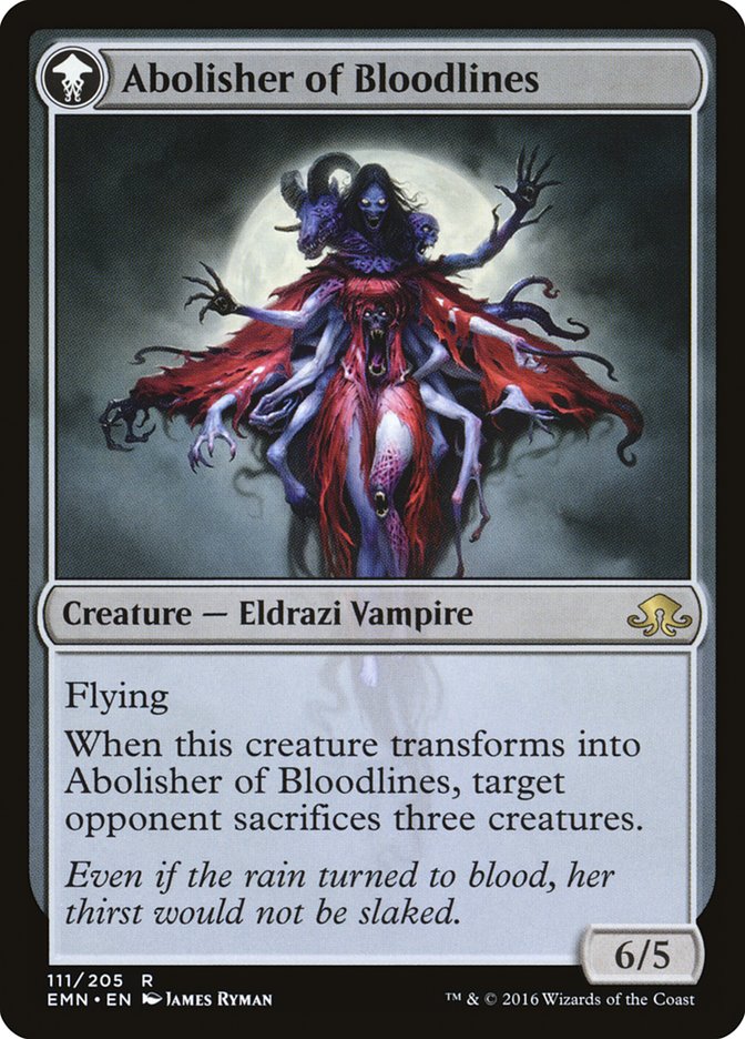 Voldaren Pariah // Abolisher of Bloodlines [Eldritch Moon] | Gate City Games LLC