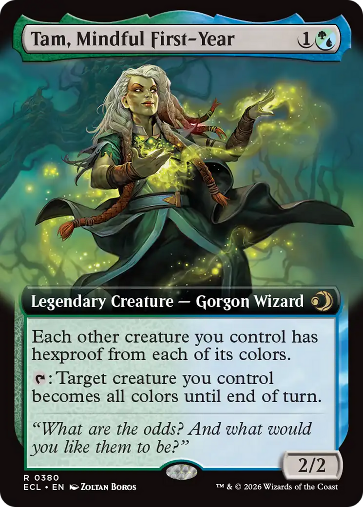 Tam, Mindful First-Year (Extended Art) [Lorwyn Eclipsed] | Gate City Games LLC
