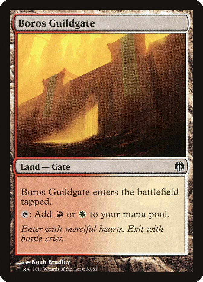 Boros Guildgate [Duel Decks: Heroes vs. Monsters] | Gate City Games LLC