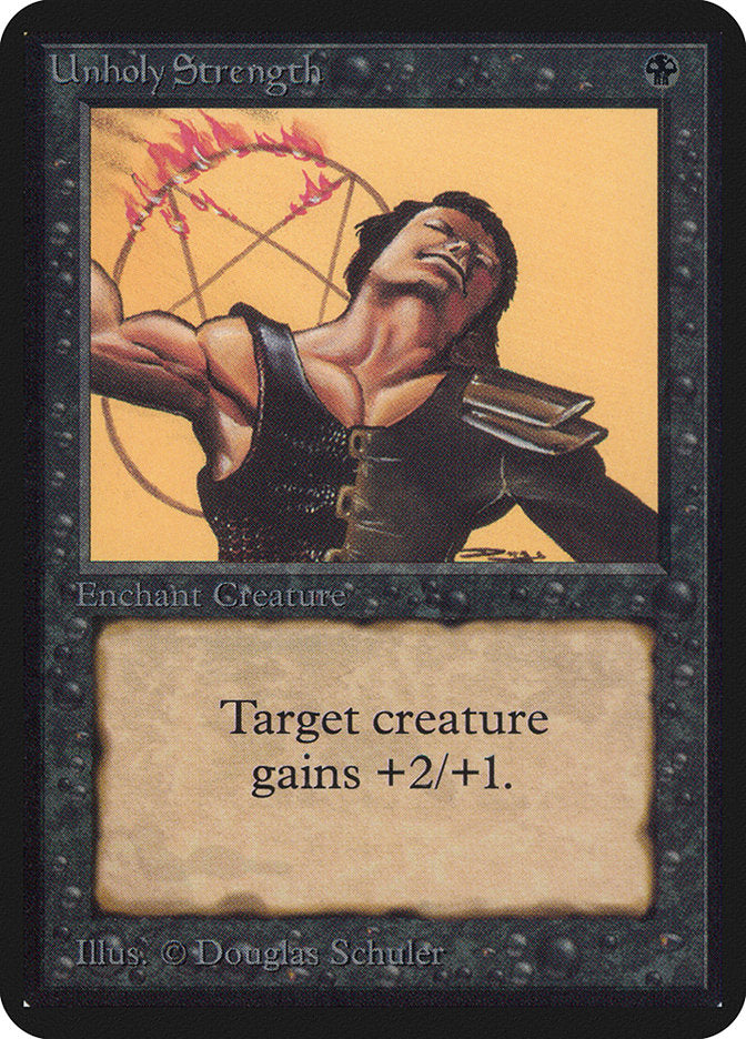 Unholy Strength [Alpha Edition] | Gate City Games LLC