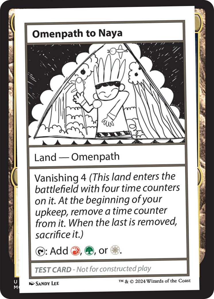 Omenpath to Naya [Mystery Booster 2 Playtest Cards] | Gate City Games LLC