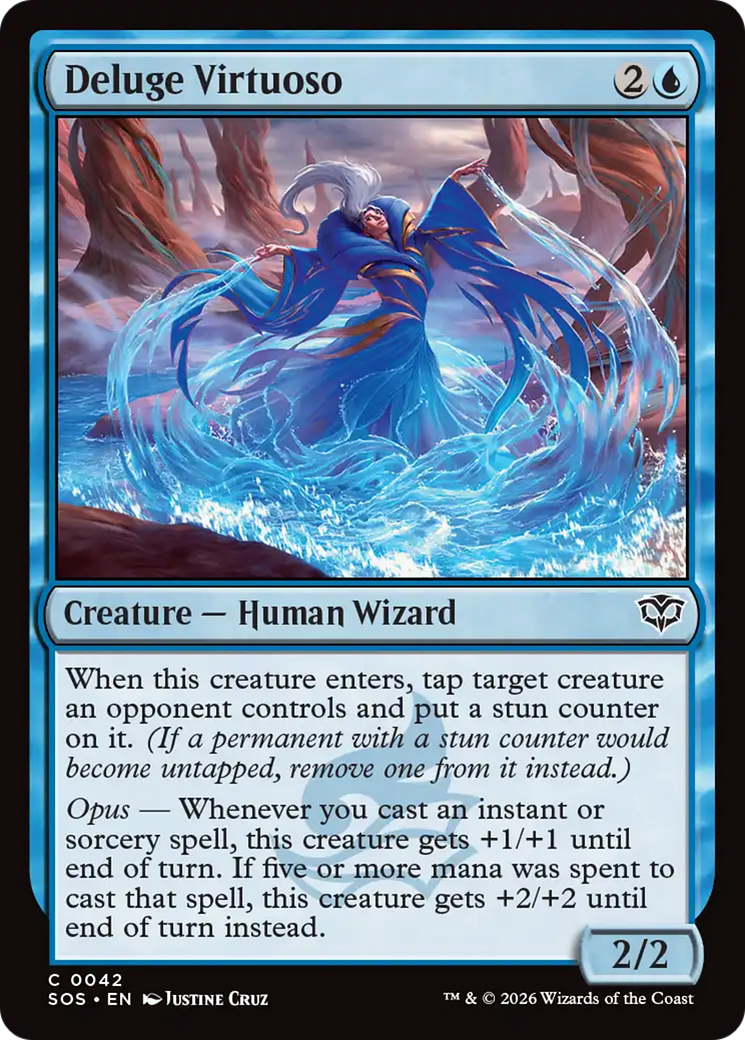 Deluge Virtuoso [Secrets of Strixhaven] | Gate City Games LLC