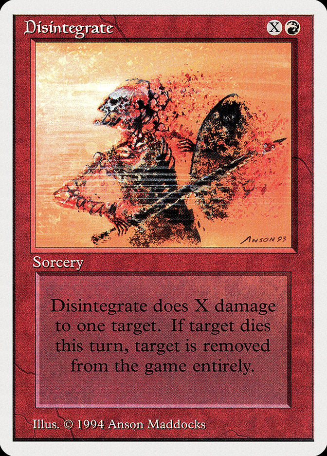 Disintegrate [Summer Magic / Edgar] | Gate City Games LLC