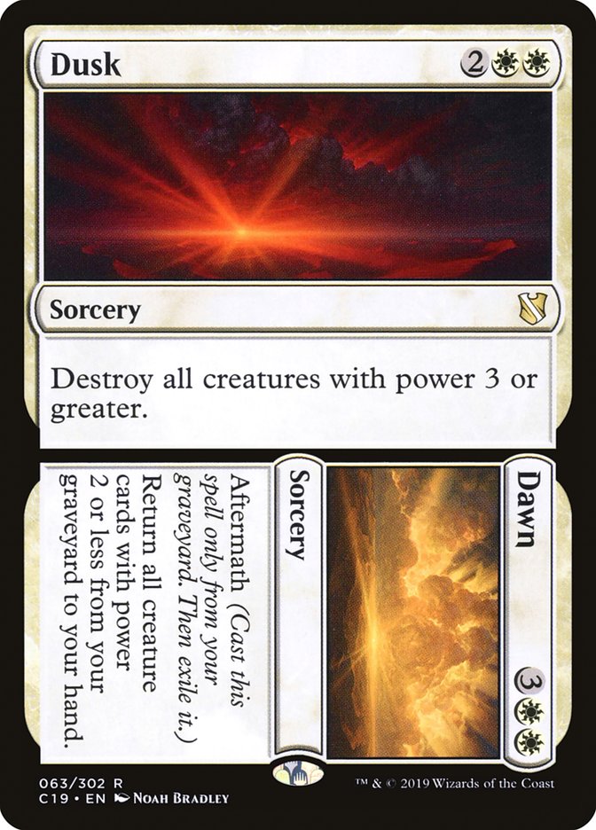 Dusk // Dawn [Commander 2019] | Gate City Games LLC