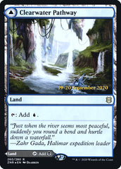 Clearwater Pathway // Murkwater Pathway [Zendikar Rising Prerelease Promos] | Gate City Games LLC