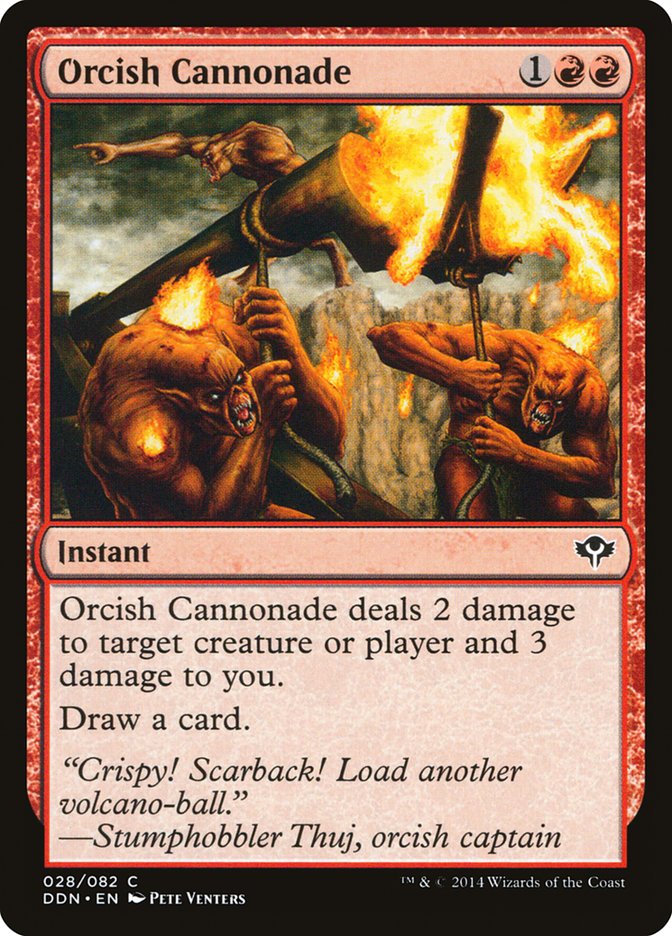 Orcish Cannonade [Duel Decks: Speed vs. Cunning] | Gate City Games LLC