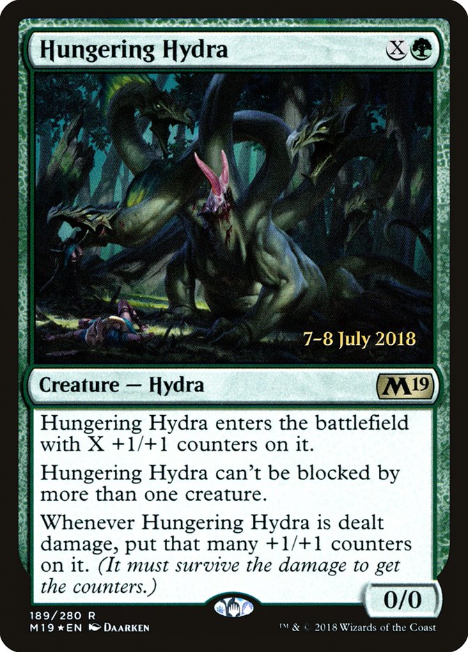 Hungering Hydra [Core Set 2019 Prerelease Promos] | Gate City Games LLC