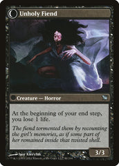 Cloistered Youth // Unholy Fiend [Innistrad] | Gate City Games LLC