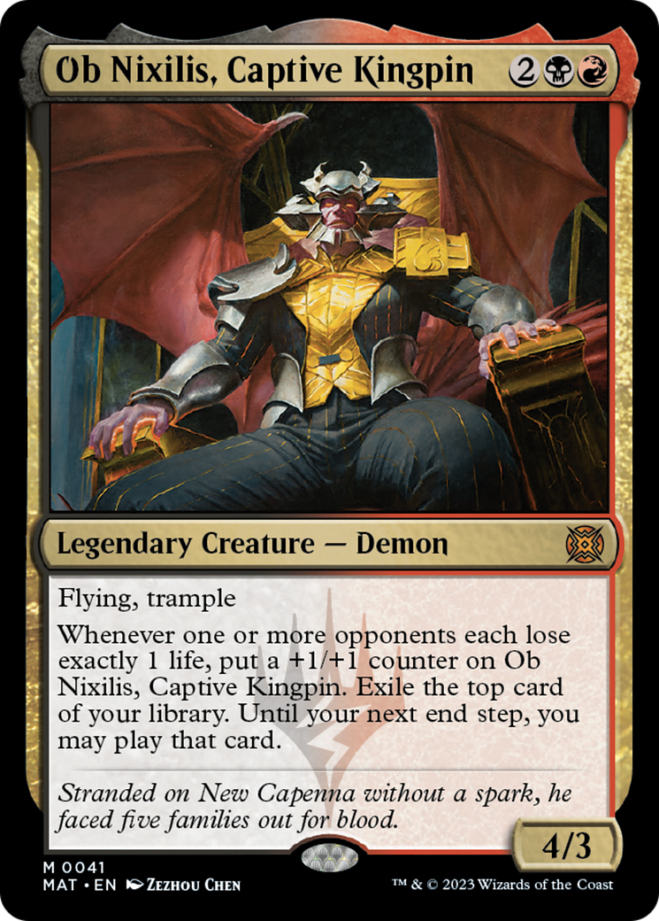 Ob Nixilis, Captive Kingpin [March of the Machine: The Aftermath] | Gate City Games LLC