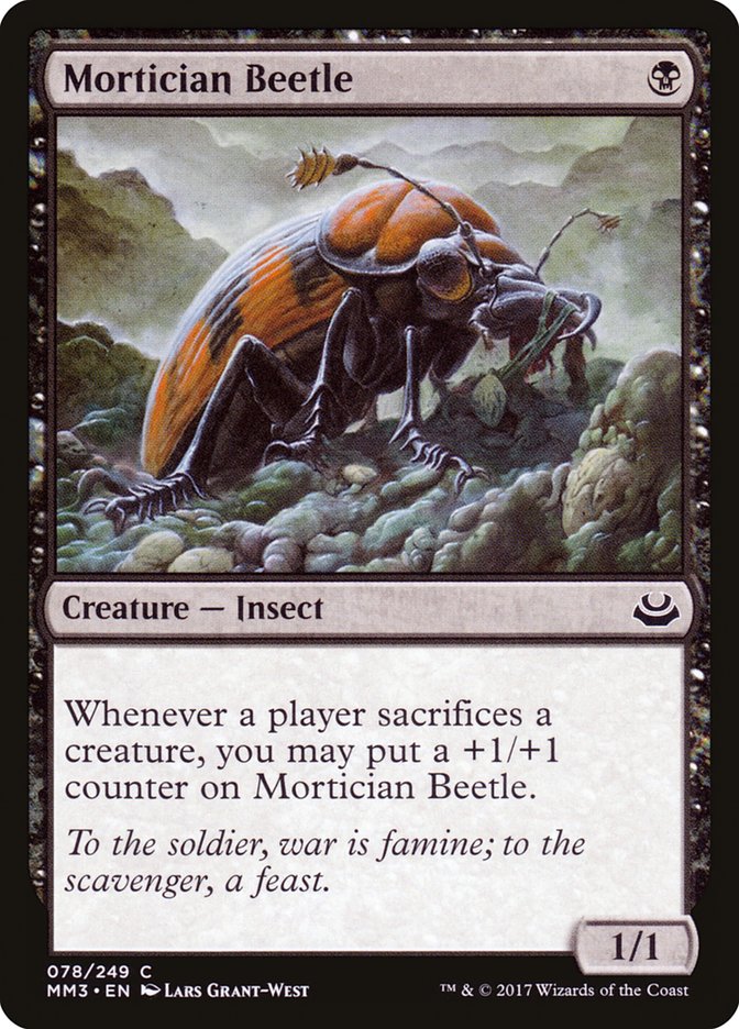 Mortician Beetle [Modern Masters 2017] | Gate City Games LLC