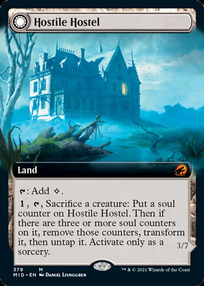 Hostile Hostel // Creeping Inn (Extended Art) [Innistrad: Midnight Hunt] | Gate City Games LLC