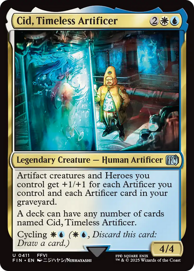 Cid, Timeless Artificer (0411) [FINAL FANTASY] | Gate City Games LLC