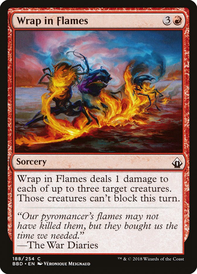 Wrap in Flames [Battlebond] | Gate City Games LLC