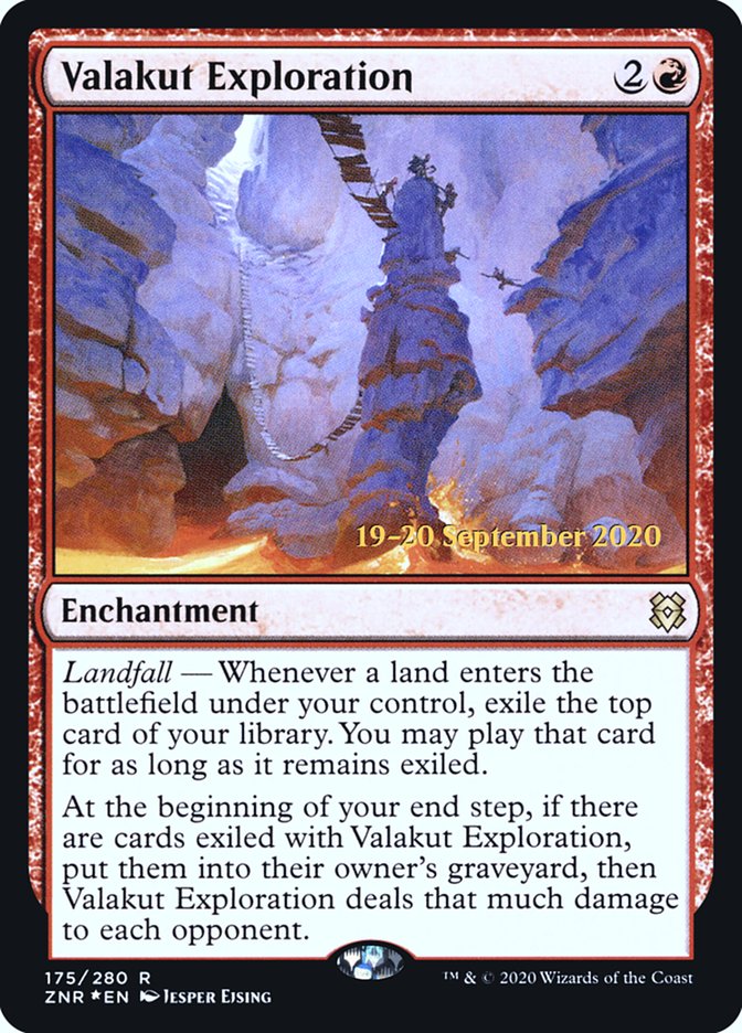 Valakut Exploration [Zendikar Rising Prerelease Promos] | Gate City Games LLC