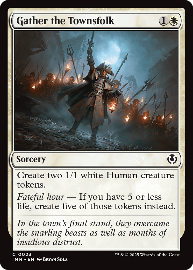 Gather the Townsfolk [Innistrad Remastered] | Gate City Games LLC
