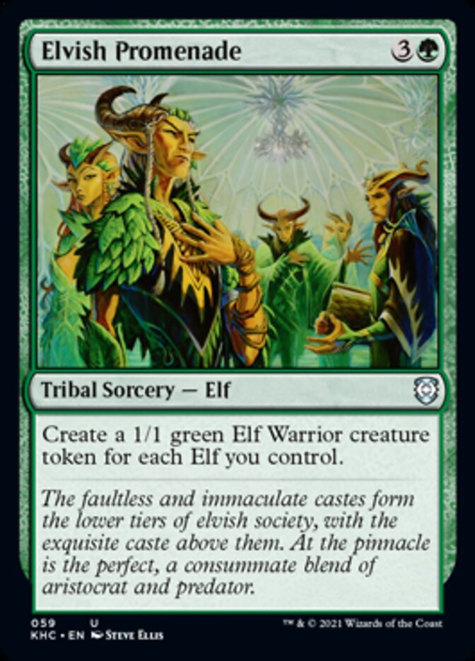 Elvish Promenade [Kaldheim Commander] | Gate City Games LLC