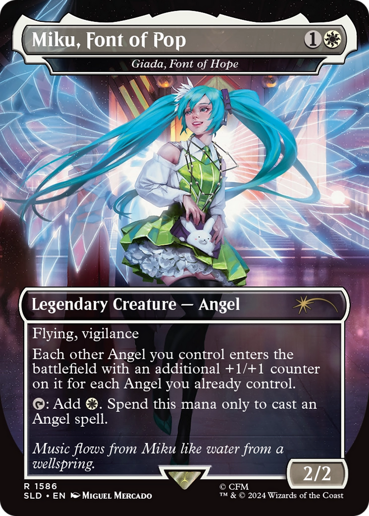 Miku, Font of Pop - Giada, Font of Hope [Secret Lair Drop Series] | Gate City Games LLC