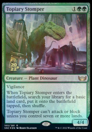 Topiary Stomper [Streets of New Capenna Prerelease Promos] | Gate City Games LLC