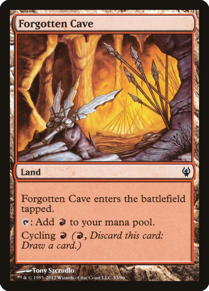 Forgotten Cave [Duel Decks: Izzet vs. Golgari] | Gate City Games LLC