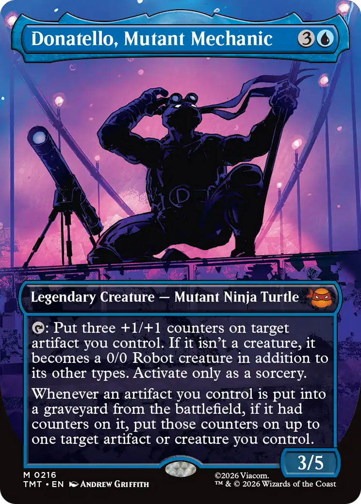 Donatello, Mutant Mechanic (Borderless) [Teenage Mutant Ninja Turtles] | Gate City Games LLC