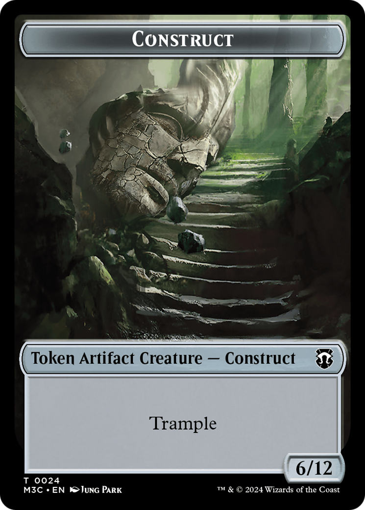 Construct // Myr Double-Sided Token [Modern Horizons 3 Commander Tokens] | Gate City Games LLC