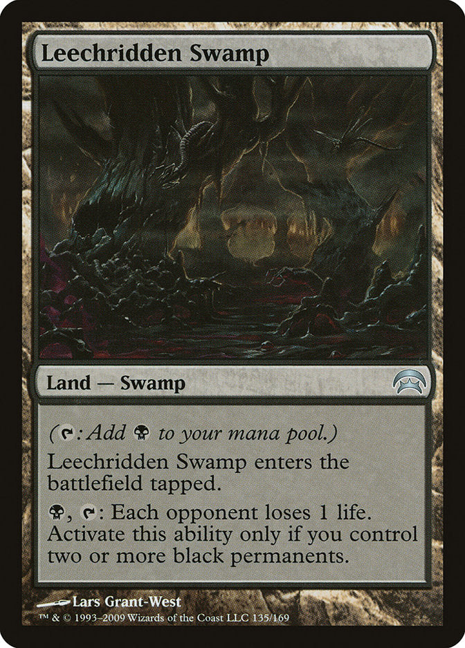 Leechridden Swamp [Planechase] | Gate City Games LLC