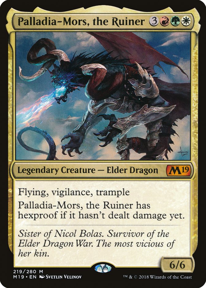 Palladia-Mors, the Ruiner [Core Set 2019] | Gate City Games LLC