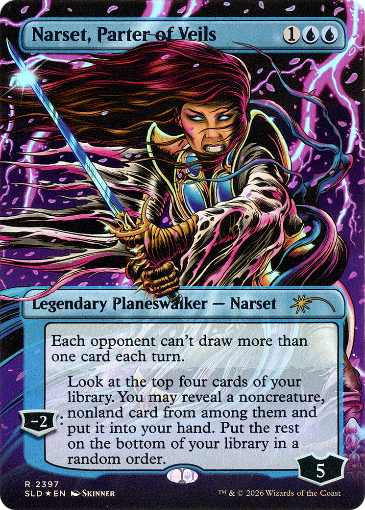 Narset, Parter of Veils (2397) [Secret Lair Drop Series] | Gate City Games LLC