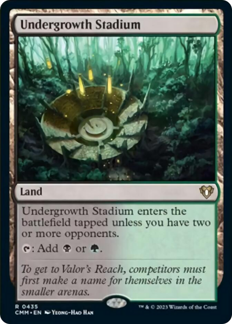Undergrowth Stadium [Commander Masters] | Gate City Games LLC