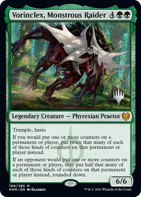 Vorinclex, Monstrous Raider (Promo Pack) [Kaldheim Promos] | Gate City Games LLC