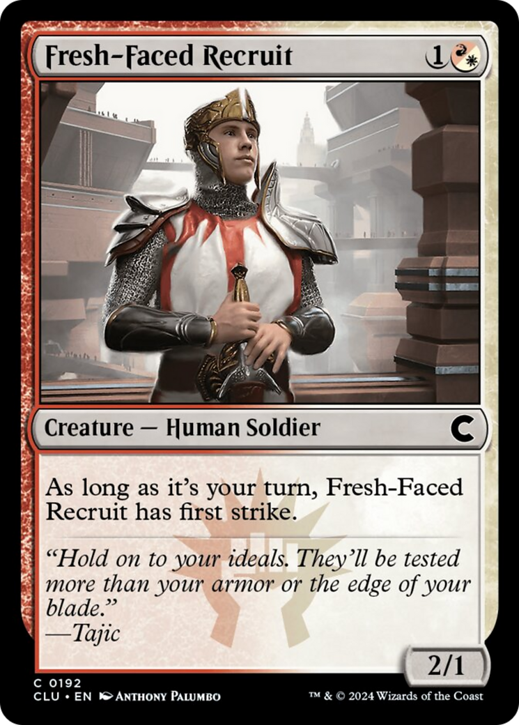 Fresh-Faced Recruit [Ravnica: Clue Edition] | Gate City Games LLC