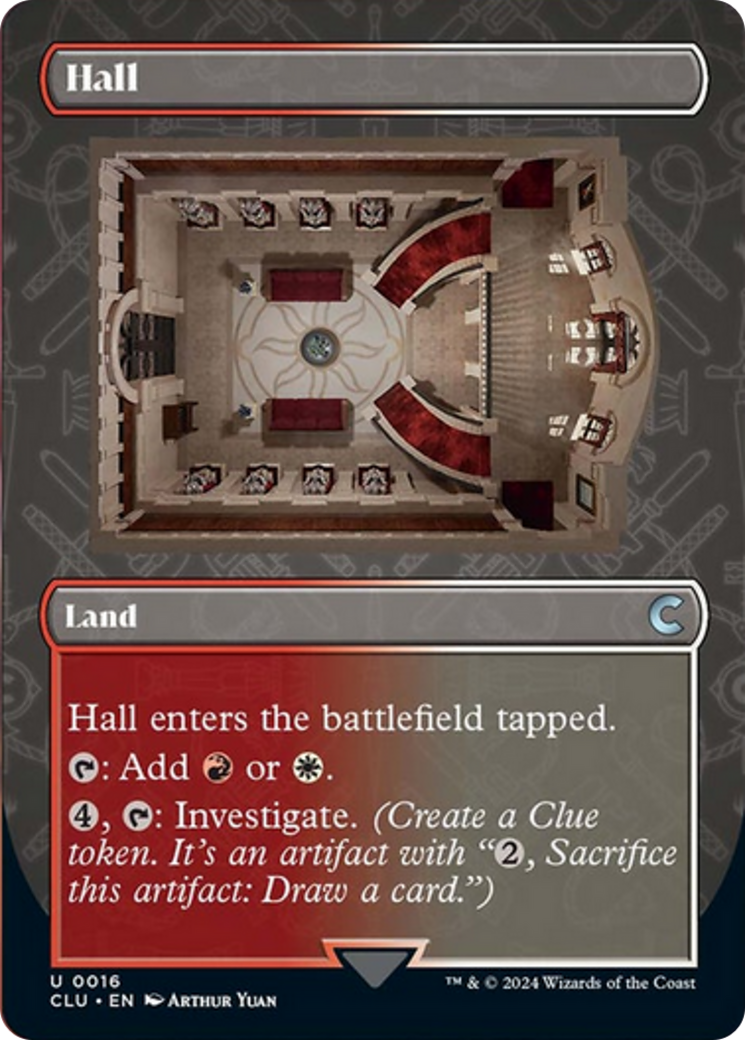 Hall (Borderless) [Ravnica: Clue Edition] | Gate City Games LLC