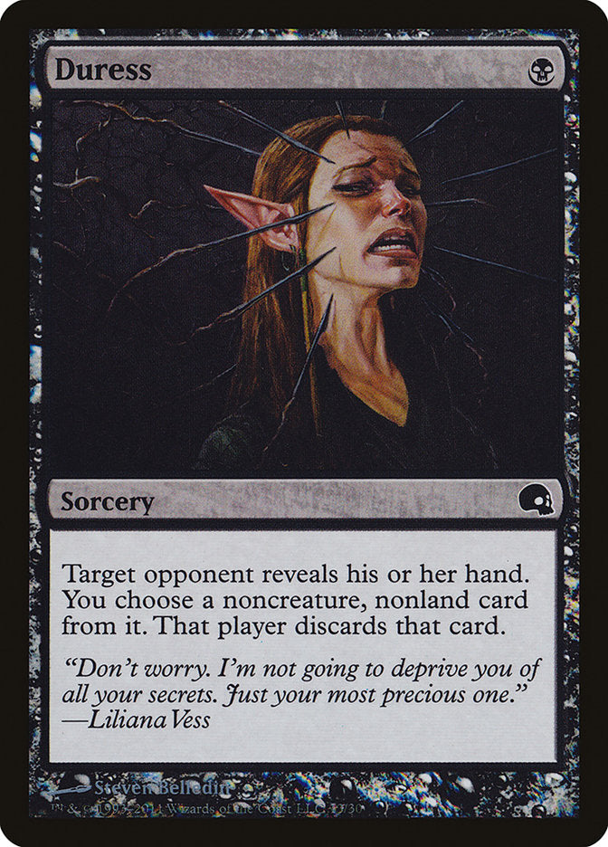 Duress [Premium Deck Series: Graveborn] | Gate City Games LLC