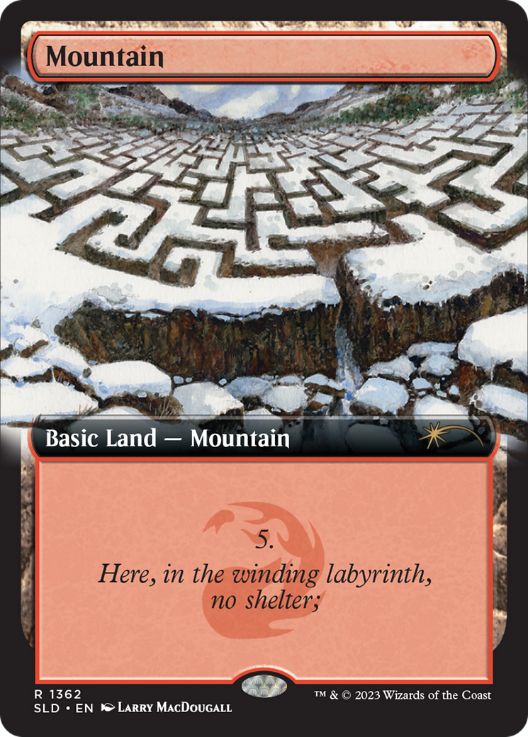 Mountain (1362) [Secret Lair Drop Series] | Gate City Games LLC