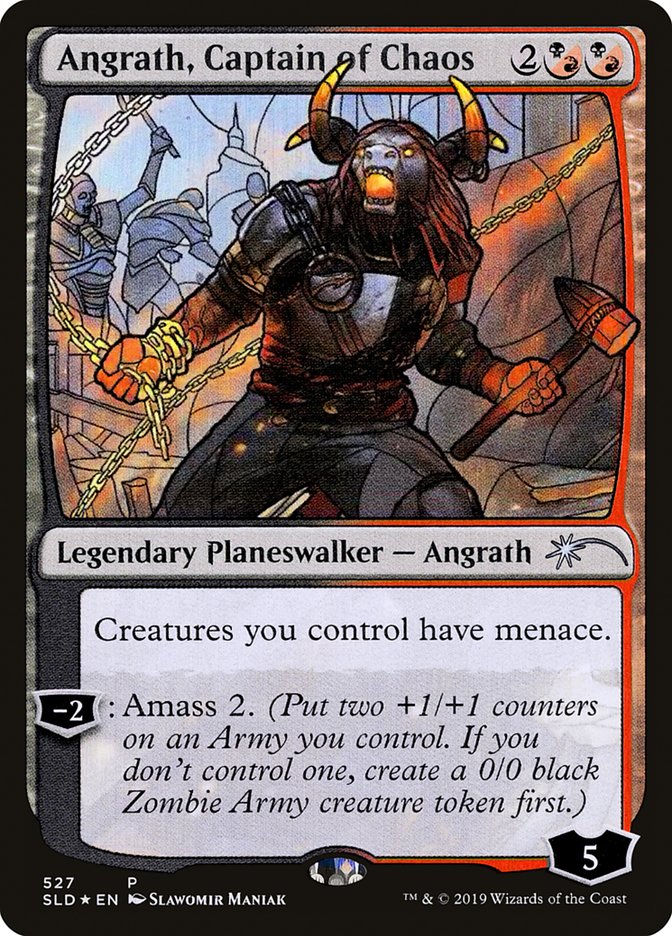 Angrath, Captain of Chaos (Stained Glass) [Secret Lair Drop Promos] | Gate City Games LLC