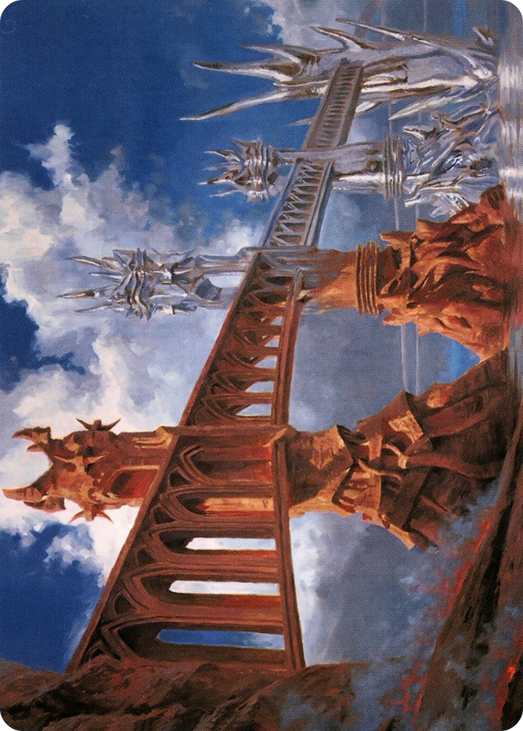 Silverbluff Bridge Art Card [Modern Horizons 2 Art Series] | Gate City Games LLC