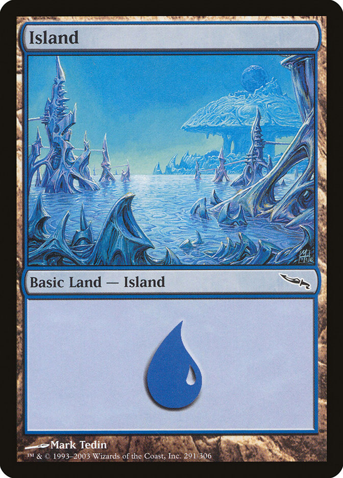 Island (291) [Mirrodin] | Gate City Games LLC