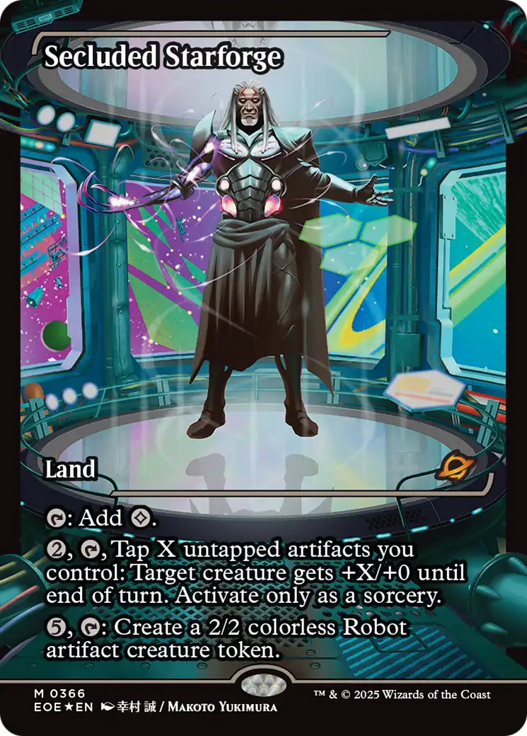 Secluded Starforge (Showcase) [Edge of Eternities] | Gate City Games LLC