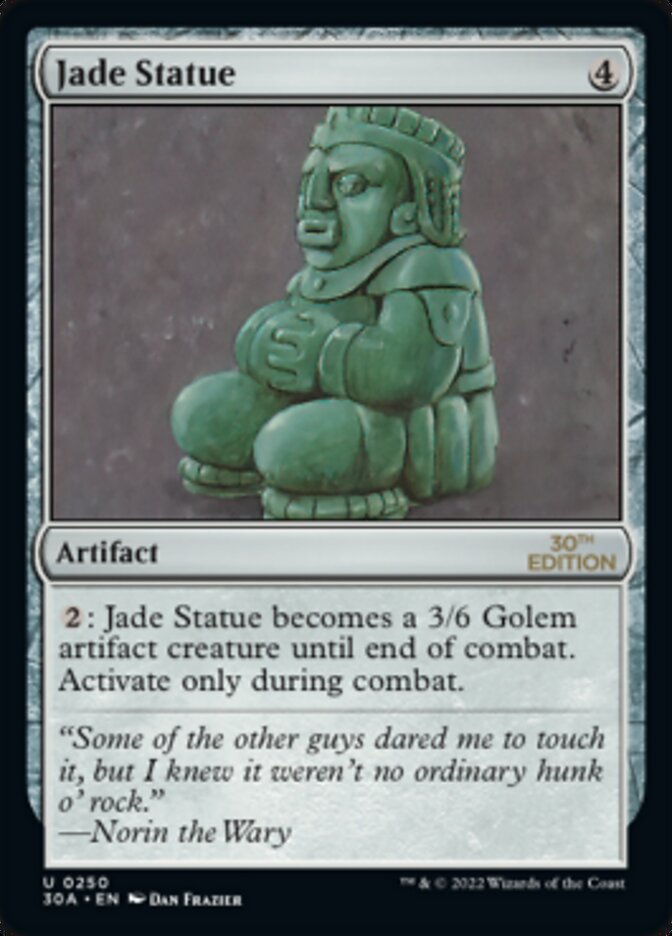 Jade Statue [30th Anniversary Edition] | Gate City Games LLC