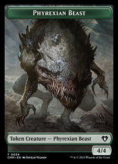 Eldrazi Scion // Phyrexian Beast Double-Sided Token [Commander Masters Tokens] | Gate City Games LLC