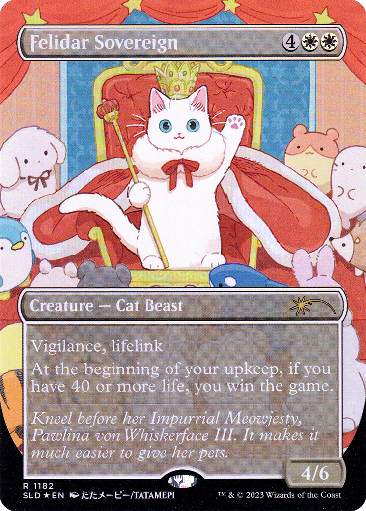 Felidar Sovereign (Borderless) [Secret Lair Drop Series] | Gate City Games LLC