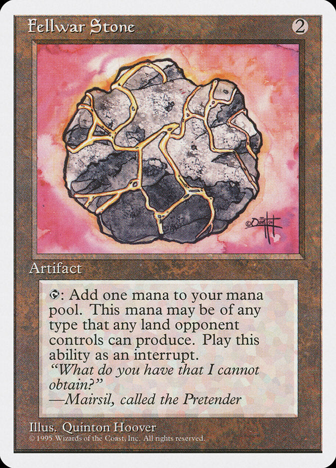 Fellwar Stone [Fourth Edition] | Gate City Games LLC